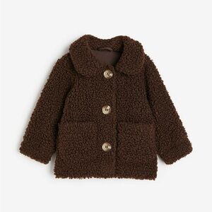 H&M Collared Teddy Bear Jacket